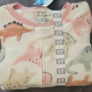 Carter's Multicolor Dinosaur Pajama Set - 5T